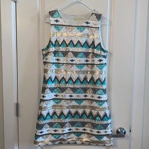 Gianni Bini Short Sequins Dress